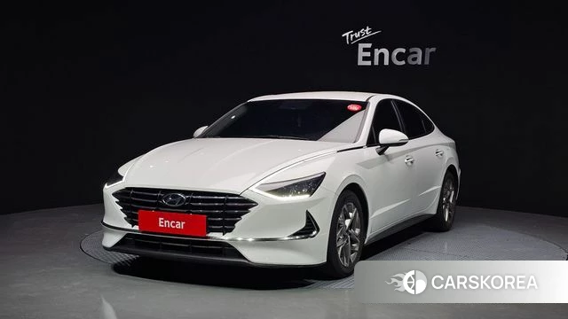 Hyundai Sonata (DN8) 2021 Белый из Кореи