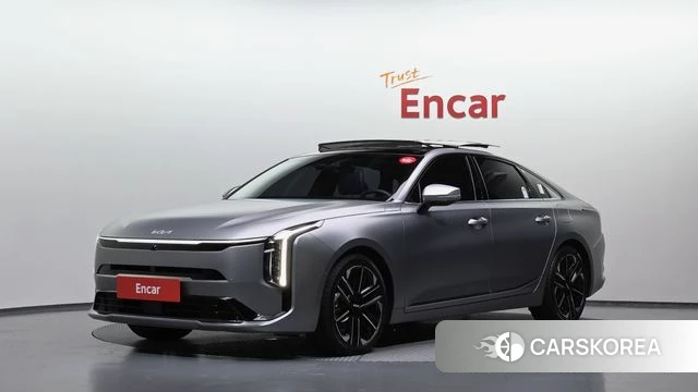 Kia The New K8 Hybrid 2025 Серебристо-серый из Кореи