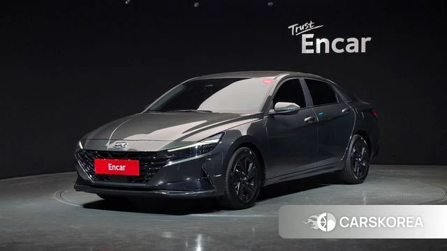 Hyundai Avante (CN7) 2021 Серый из Кореи
