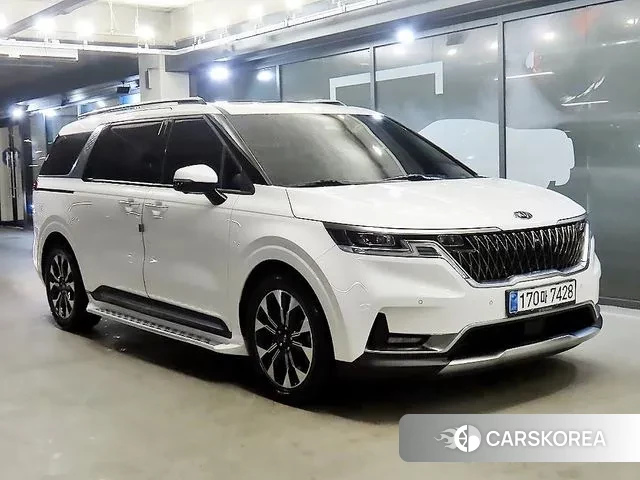 Kia Carnival 4th generation 2020 Белый из Кореи
