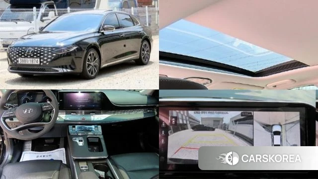 Hyundai The New Grandeur IG 2022 Черный из Кореи