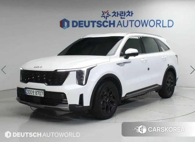 Kia The New Sorento 4th Generation 2023 Белый из Кореи