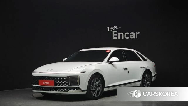 Hyundai Grandeur Hybrid (GN7) 2023 Белый из Кореи