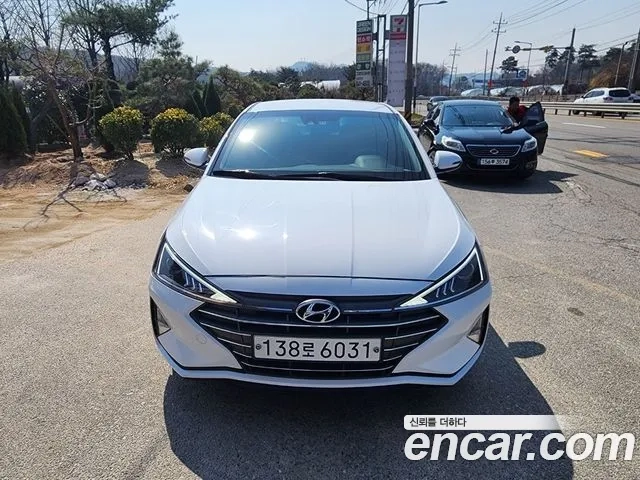 Hyundai The New Avante AD 2020 Белый из Кореи