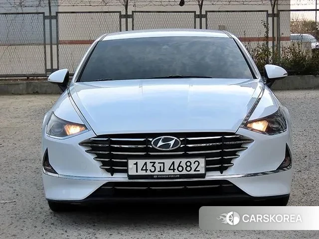Hyundai Sonata (DN8) 2022 Белый из Кореи