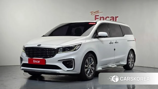 Kia The New Carnival 2019 Белый из Кореи