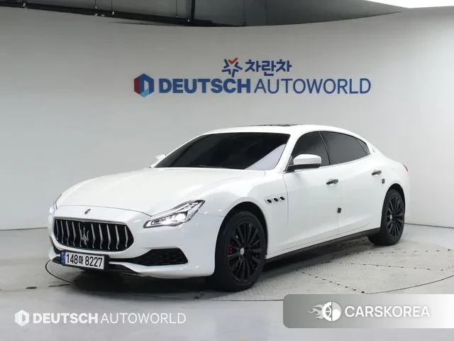Maserati Quattroporte 2018 Белый из Кореи