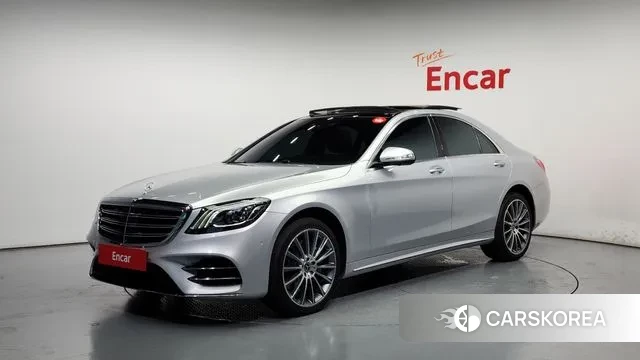 Mercedes-Benz S-Class W222 2018 Серебряный из Кореи