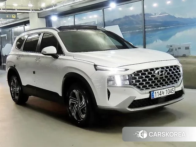 Hyundai The New Santa Fe 2020 Белый из Кореи