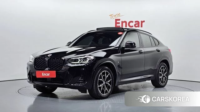 BMW X4 (G02) 2023 Черный из Кореи