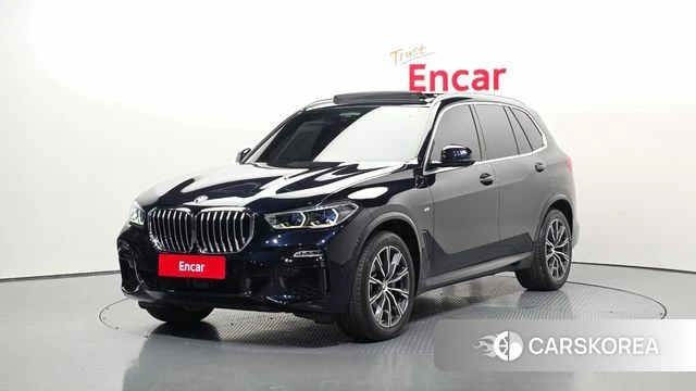 BMW X5 (G05) 2021 Черный из Кореи