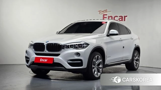 BMW X6 (F16) 2018 Белый из Кореи