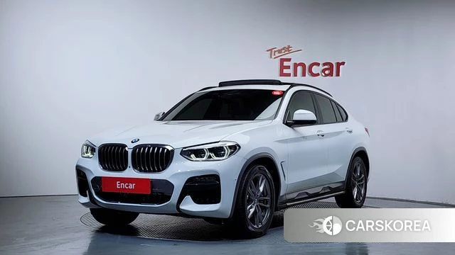 BMW X4 (G02) 2021 Белый из Кореи