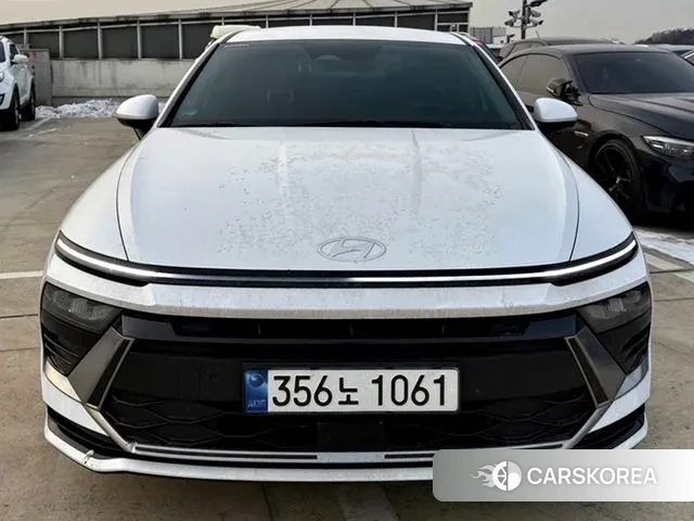 Hyundai Sonata D Edge Hybrid (DN8) 2023 Белый из Кореи