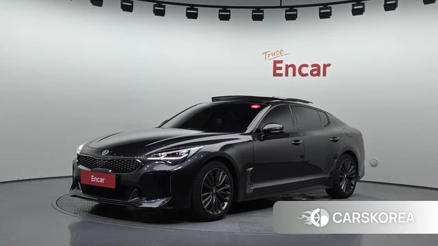 Kia Stinger 2018 Серый из Кореи