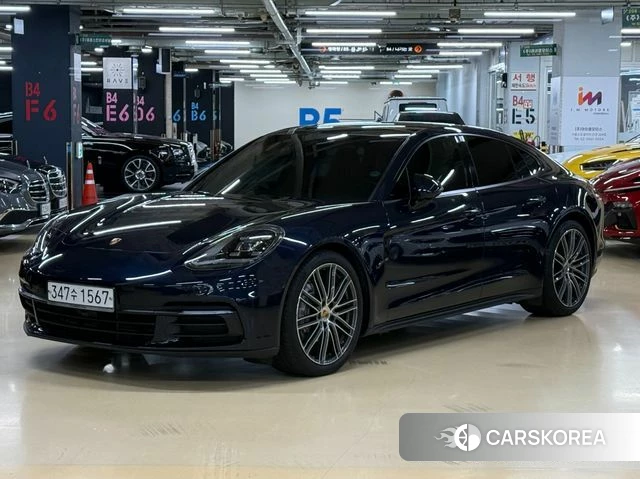 Porsche Panamera (971) 2018 Синий из Кореи