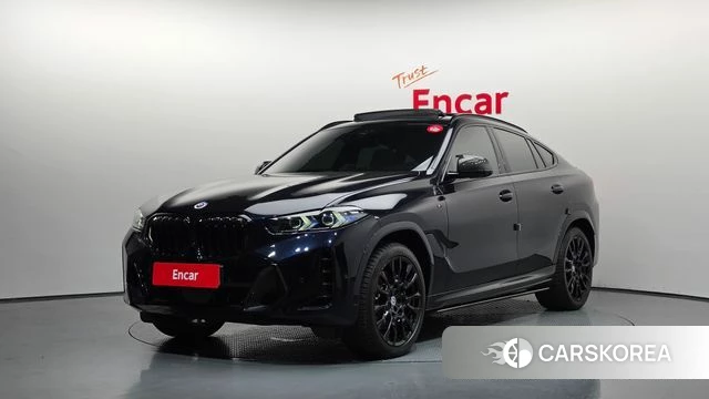 BMW X6 (G06) 2024 Черный из Кореи