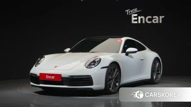 Porsche 911(992) 2022 Белый из Кореи
