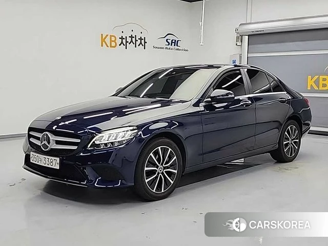 Mercedes-Benz C-Class W205 2019 Синий из Кореи