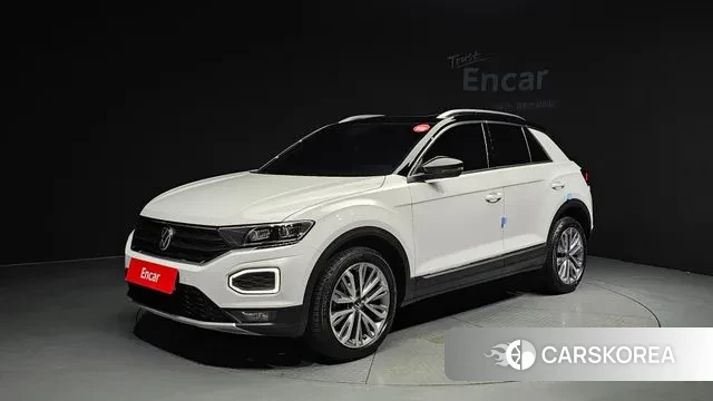 Volkswagen T-Roc 2022 Белый из Кореи