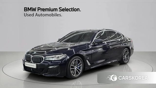 BMW 5 Series (G30) 2022 Черный из Кореи