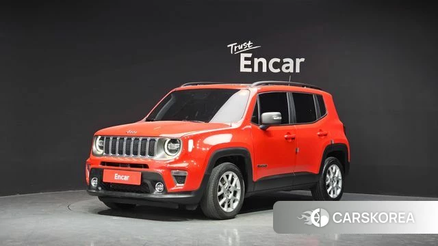 Jeep Renegade 2020 Красный из Кореи