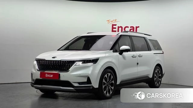 Kia Carnival 4th generation 2021 Белый из Кореи