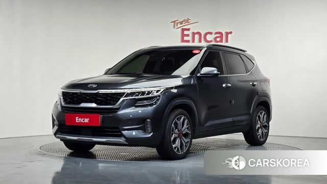 Kia Seltos 2020 Серый из Кореи
