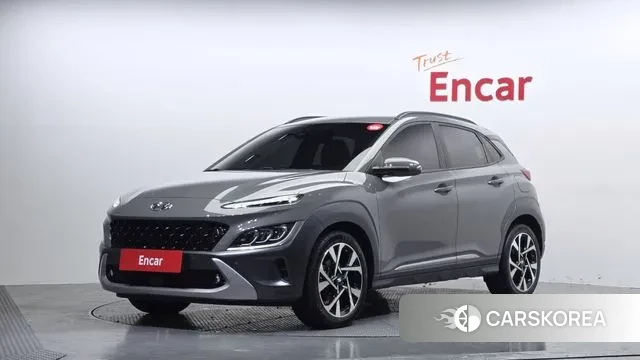 Hyundai The New Kona 2021 Серый из Кореи