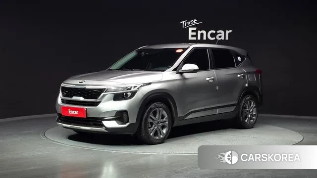 Kia Seltos 2020 Серый из Кореи