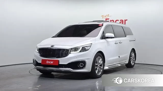 Kia All New Carnival 2018 Белый из Кореи