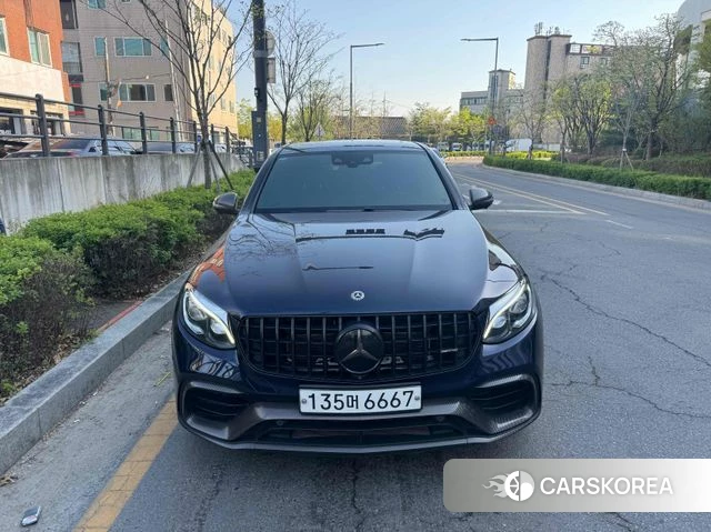 Mercedes-Benz GLC-Class X253 2018 Синий из Кореи