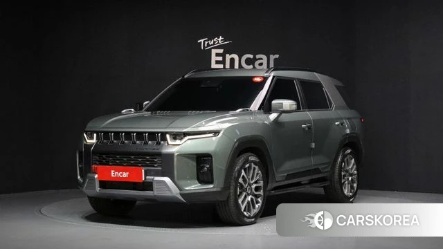 Ssangyong Torres 2023 Светло-зеленый из Кореи