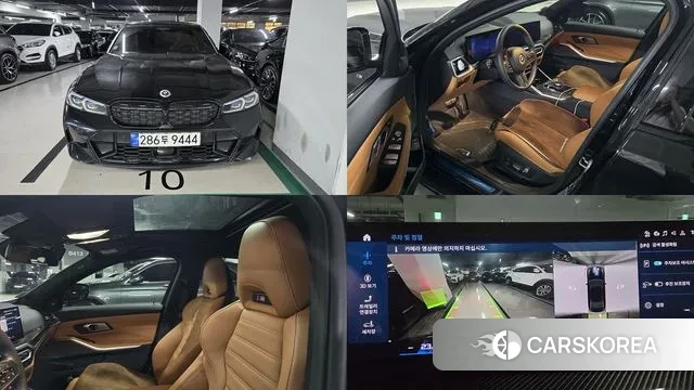 BMW 3 Series (G20) 2023 Черный из Кореи