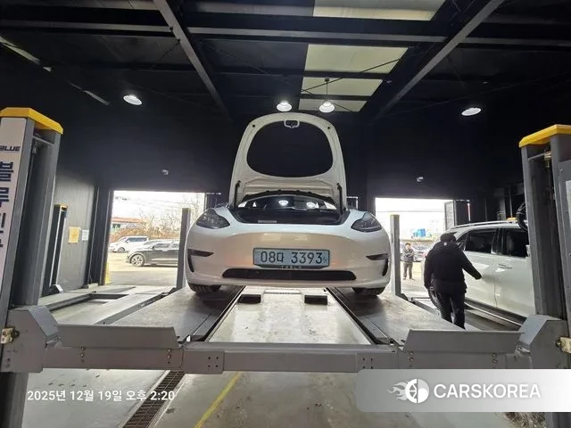 Tesla Model 3 2020 Белый из Кореи