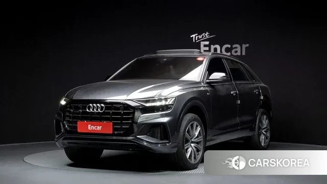 Audi Q8 (4M) 2021 Серый из Кореи