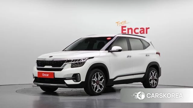 Kia Seltos 2021 Белый из Кореи