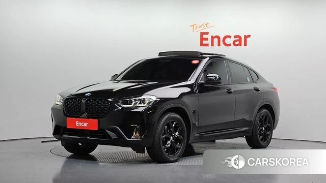 BMW X4 (G02) 2023 Черный из Кореи