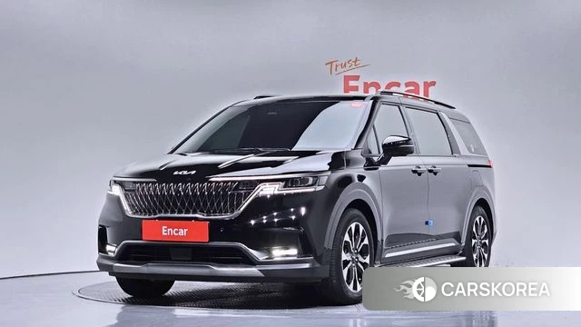 Kia Carnival 4th generation 2023 Черный из Кореи