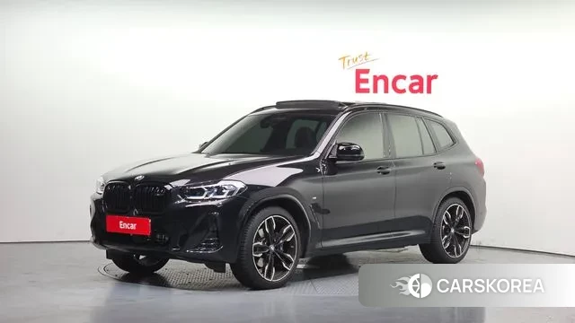 BMW X3 (G01) 2022 Черный из Кореи