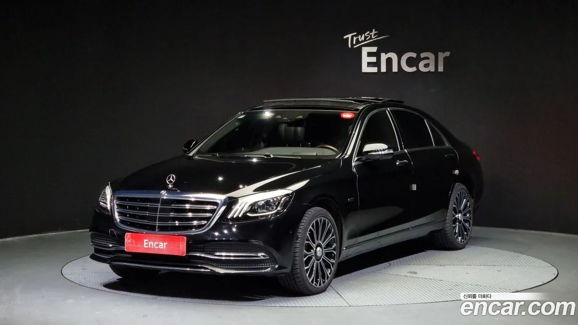 Mercedes-Benz S-Class W222 2020 Черный из Кореи