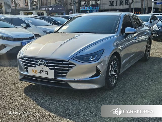 Hyundai Sonata Hybrid (DN8) 2021 Серебристо-серый из Кореи