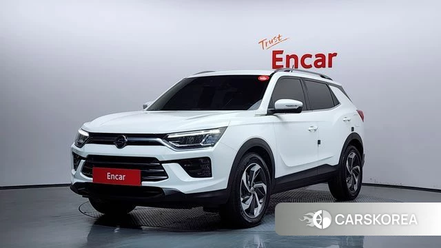 Ssangyong Beautiful Korando 2021 Белый из Кореи
