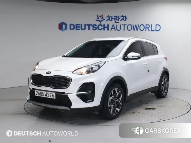 Kia Sportage The Bold 2020 Белый из Кореи