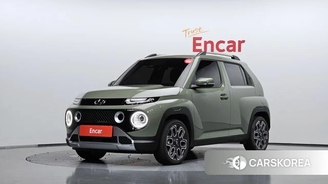 Hyundai Casper 2021 Темно-зеленый из Кореи