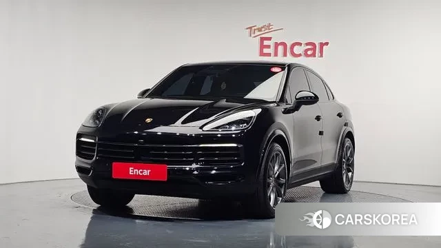 Porsche Cayenne (PO536) 2021 Черный из Кореи