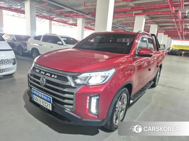 Ssangyong The New Rexton Sports Cannes 2022 Красный из Кореи