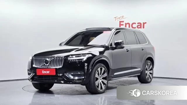 Volvo XC90 second Generation 2021 Черный из Кореи