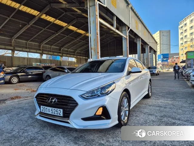 Hyundai Sonata New Rise 2019 Белый из Кореи