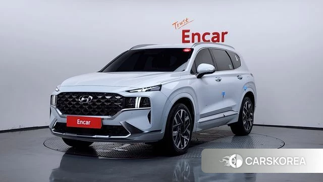 Hyundai The New Santa Fe 2021 Белый из Кореи